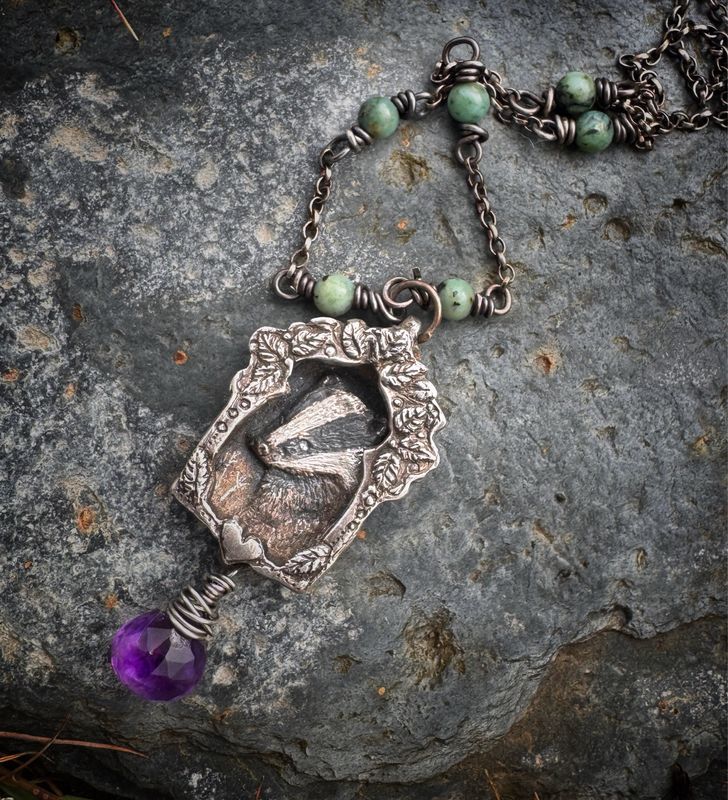 Badger Shrine Pendant