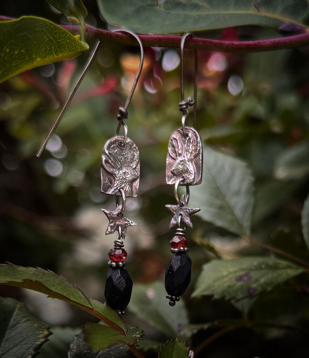 Hare And Star Earrings