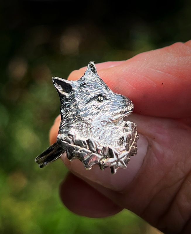 Fox Ring *ready to ship Size N (US7) *