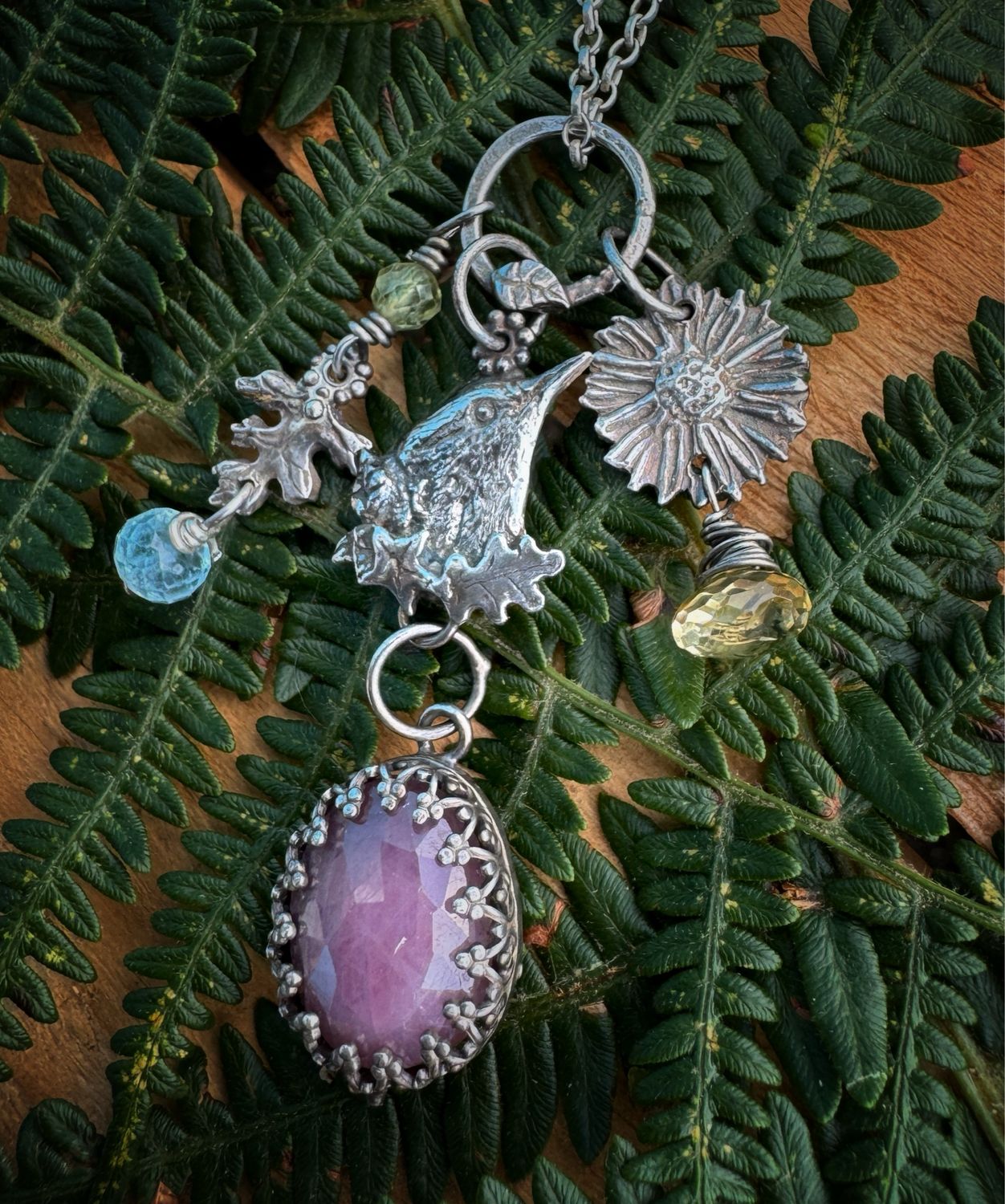 Wren Totem Pendant