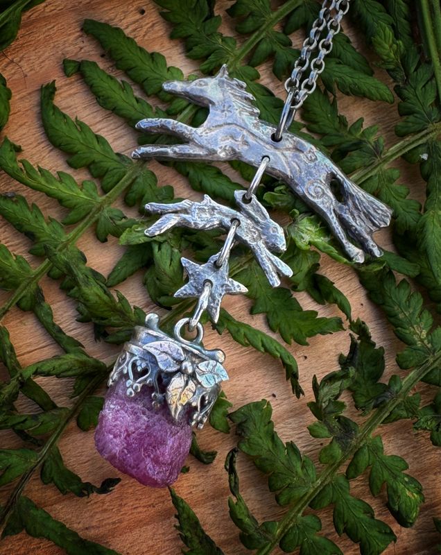 Horse And Hare Pendant
