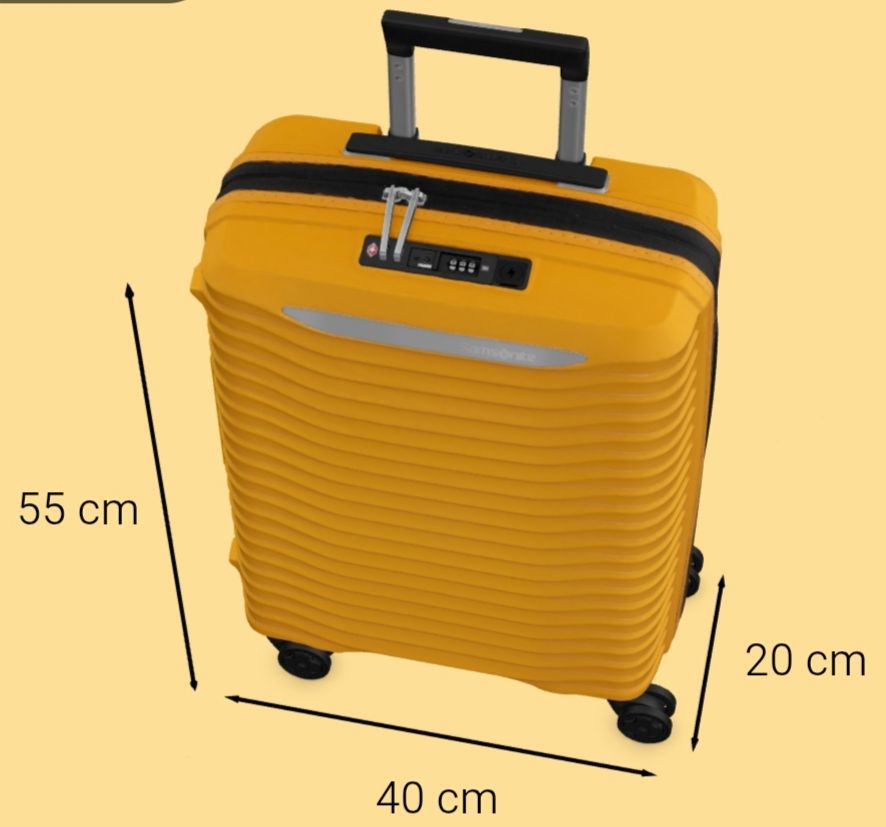 Samsonite UPSCAPE Trolley espandibile (4 ruote) 55cm 55 x 40 x 20/23 cm