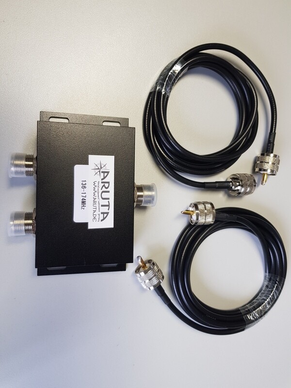 AIS Antennensplitter für AIS Transponder &amp; UKW Seefunk VHF