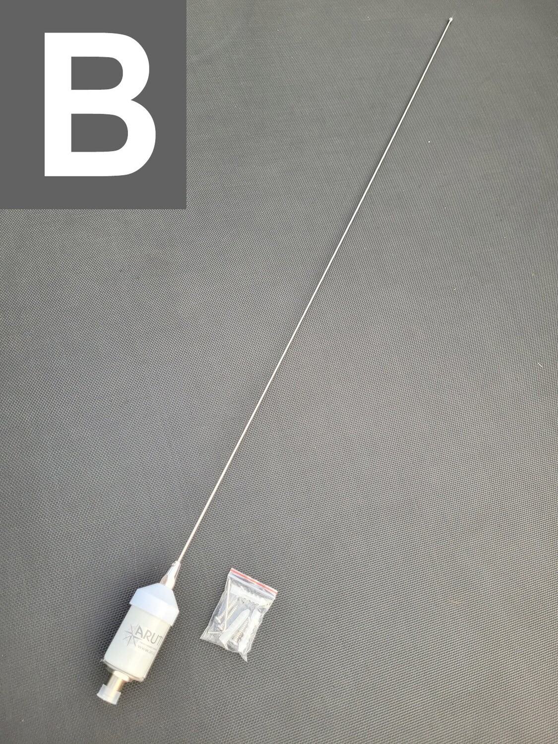 AIS &amp; UKW/VHF Antenne 112cm flexibel  für Seefunk und AIS