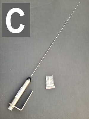 AIS &amp; UKW/VHF Antenne 99cm flexibel für Seefunk und AIS
