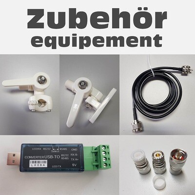 Zubehör: Antennenhalterungen / USB-RS232 / NMEA2000 / Wlan/WiFi Adapter / UKW Antennenkabel