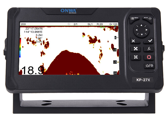 ONWA KP-27X AIS Class B Transponder + Chart Plotter Kartenplotter + Fishfinder