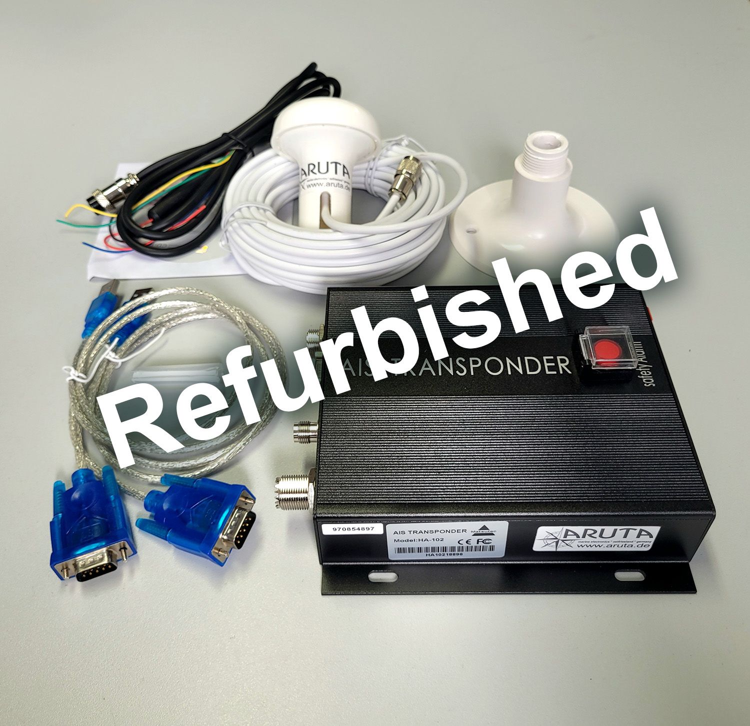 Matsutec HA-102EU SET REFURBISHED AIS Class B EU Set Transponder Sender &amp; Empfänger