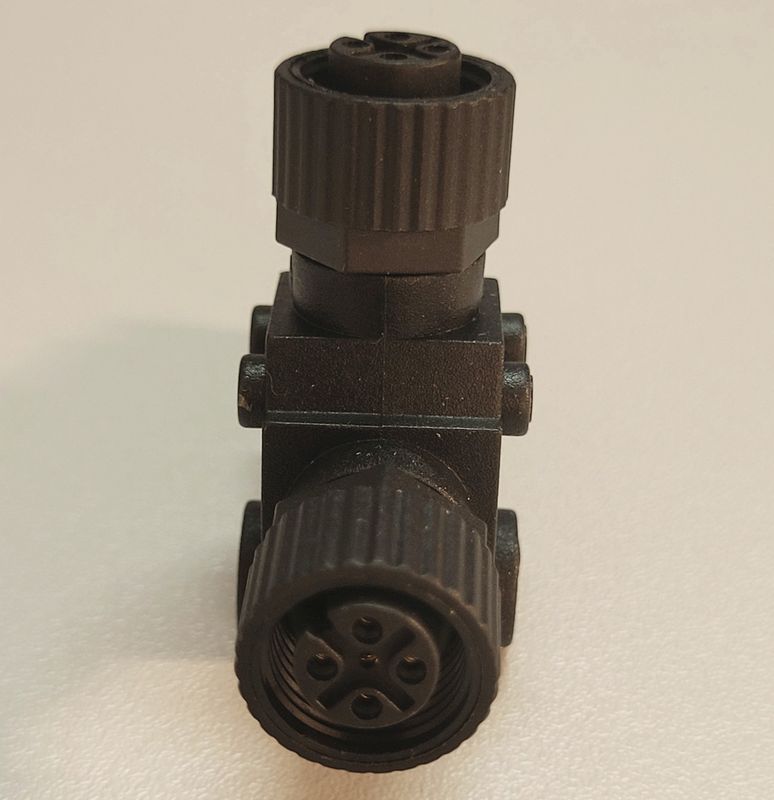 NMEA2000 T-Stück Verteiler T Anschluss 3 Port N2K Connector 5-poliges M12 Gewinde IP67