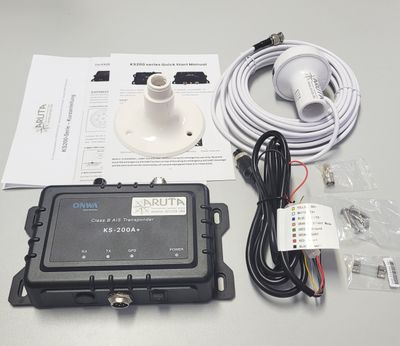 ONWA KS-200A+ EU AIS Class B Transponder Sender &amp; Empfänger SOTDMA NMEA2000 NMEA0183 WiFi