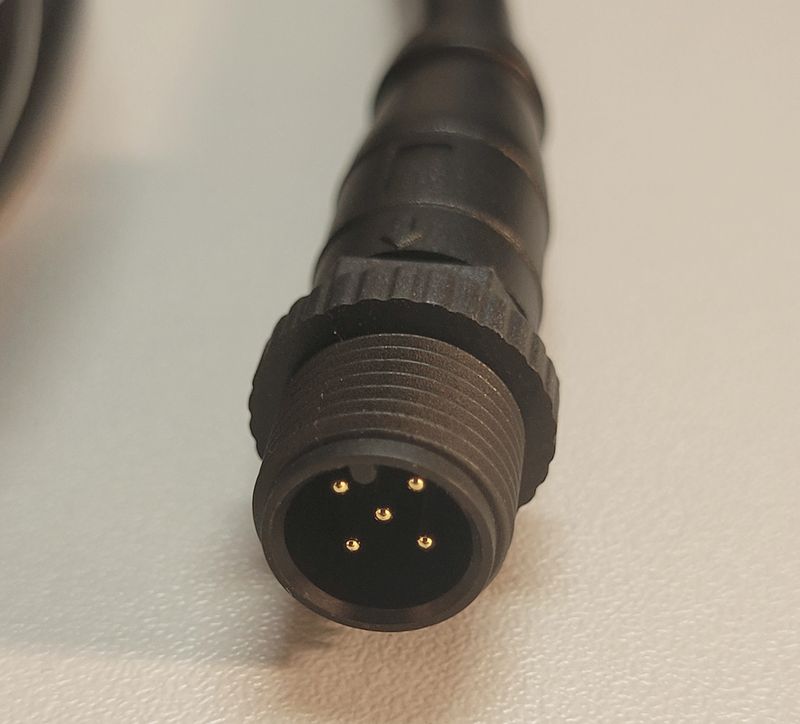 NMEA2000 N2K Verlängerungskabel 10 Meter Backbone cable 5-poliges M12 Gewinde IP67