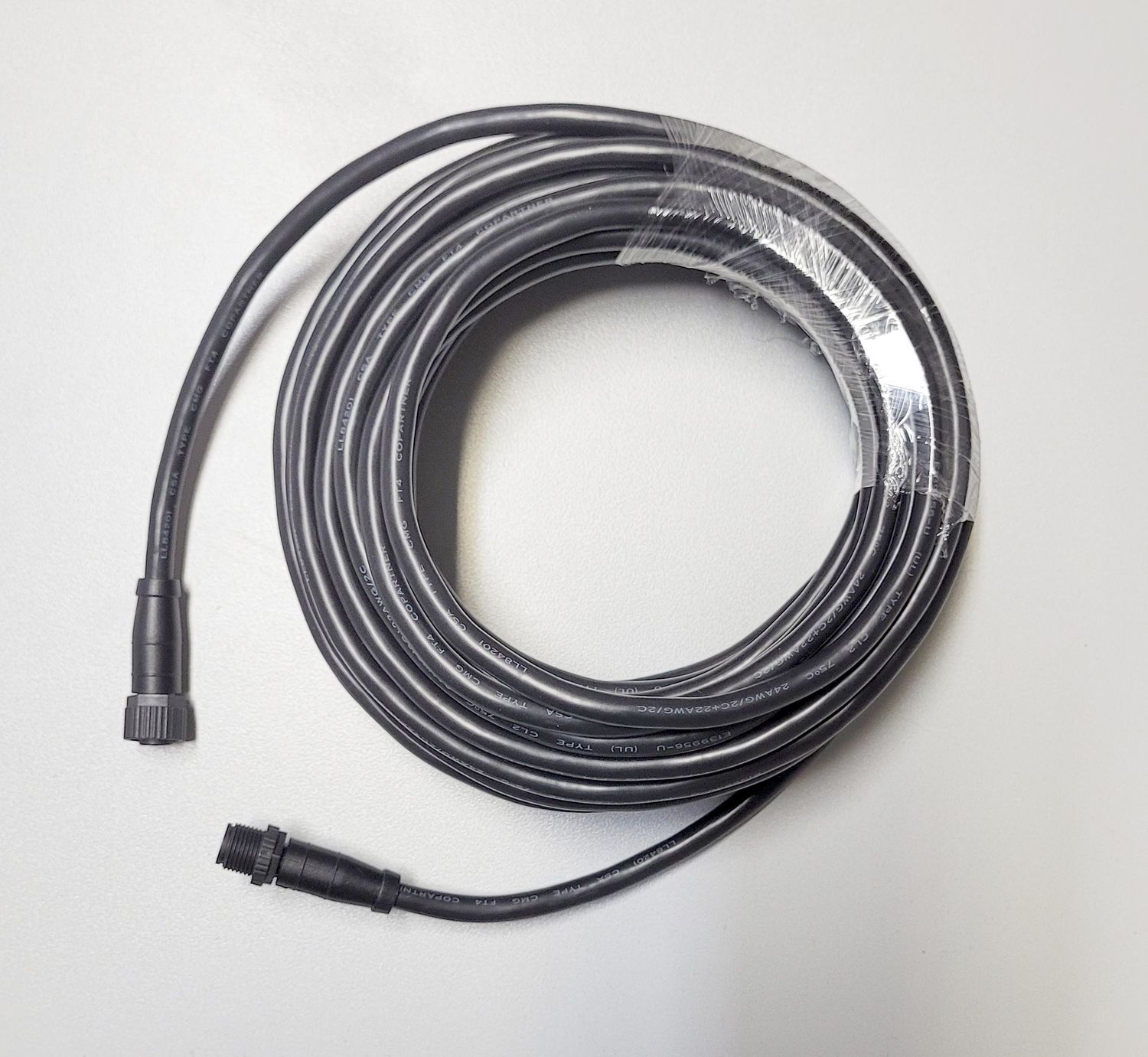 NMEA2000 N2K Verlängerungskabel 15 Meter Backbone cable 5-poliges M12 Gewinde IP67