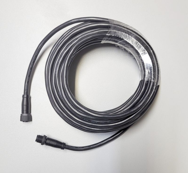 NMEA2000 N2K Verlängerungskabel 15 Meter Backbone cable 5-poliges M12 Gewinde IP67