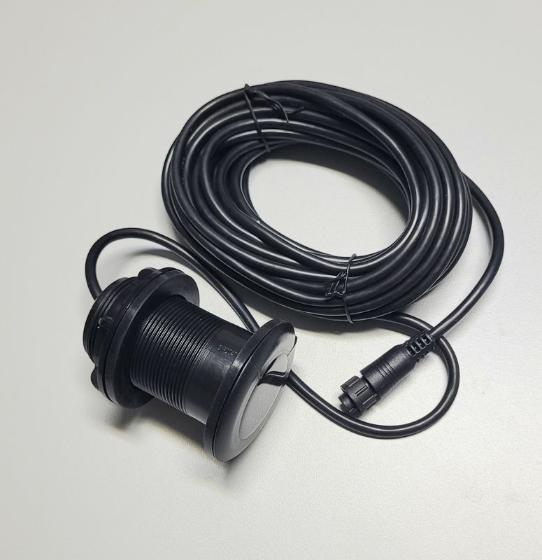 Transducer Geber Tiefe &amp; Temperatur, DepthTemp, Plastik D51mm ATD23PT 50/200kHz, 600W für ONWA Fishfinder