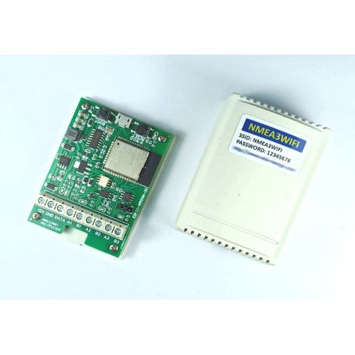 Nmea3Wifi SMD – NMEA 0183/SeaTalk1 WLAN-Multiplexer Nmea3Wifi SMD – NMEA 0183/SeaTalk1 WLAN-Multiplexer