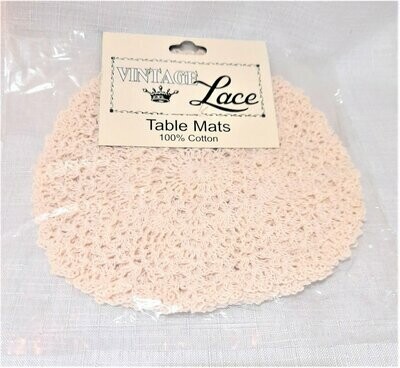 Fairtrade Lace Table Mats