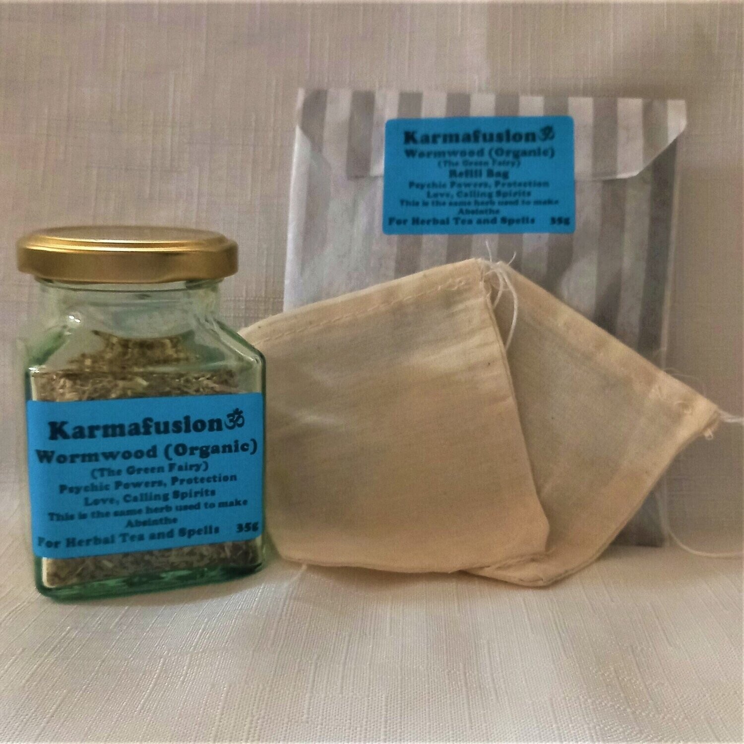 Wormwood Organic Herb Bundle