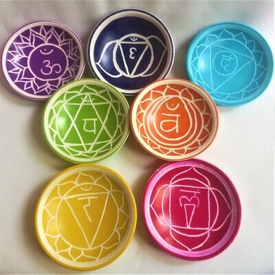 Chakra Soapstone Bowl