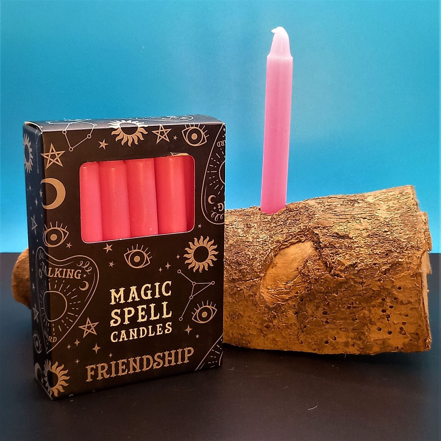 Pink Spell Candles for Friendship