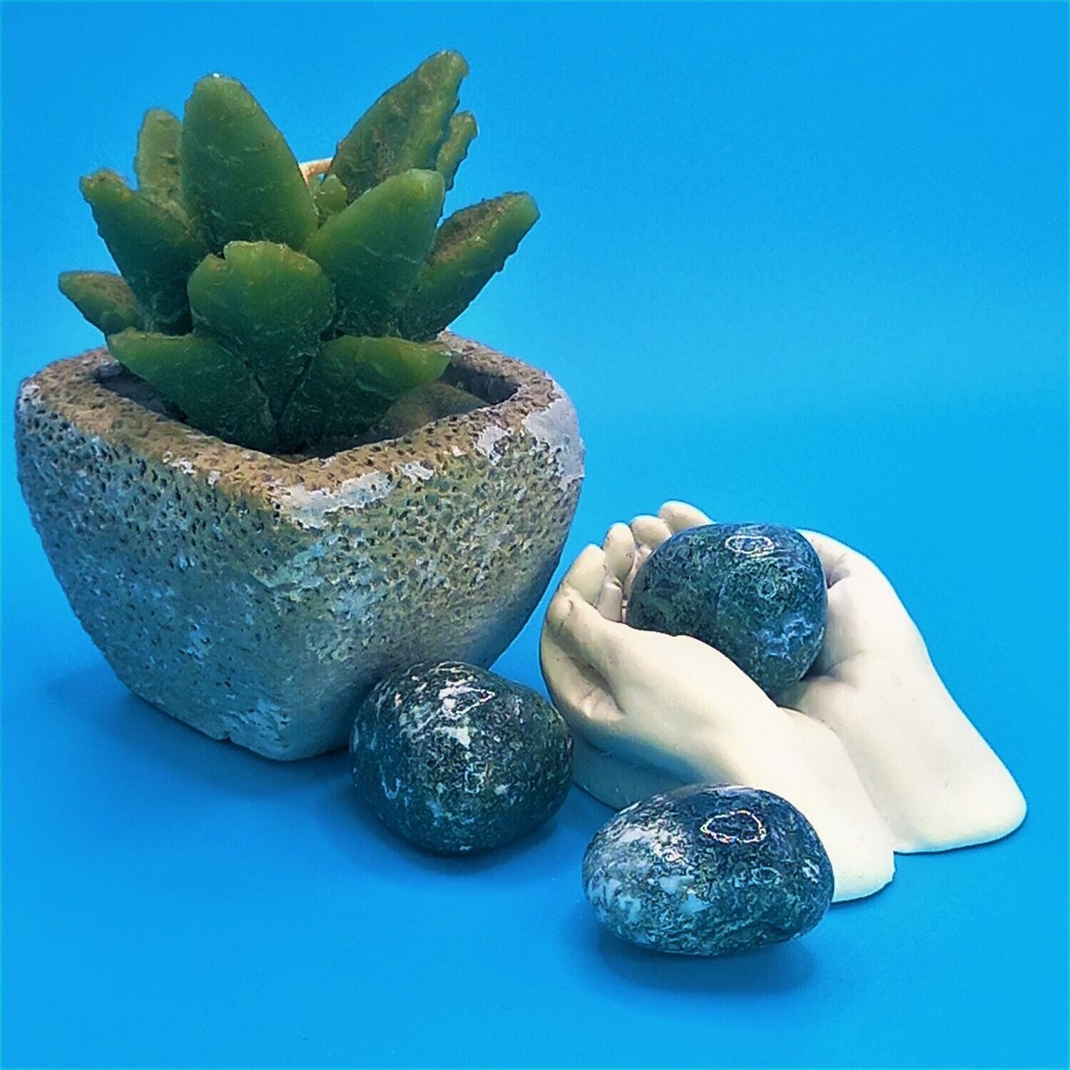 Green Moss Agate