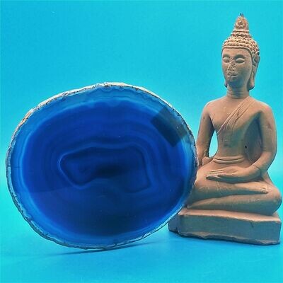 Agate Slice Blue 3