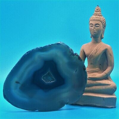 Agate Slice Blue/Green 3