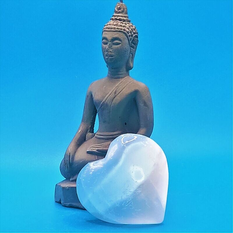 Selenite Heart