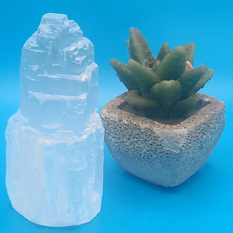 Selenite Tower Small