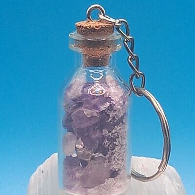 Amethyst Keyring