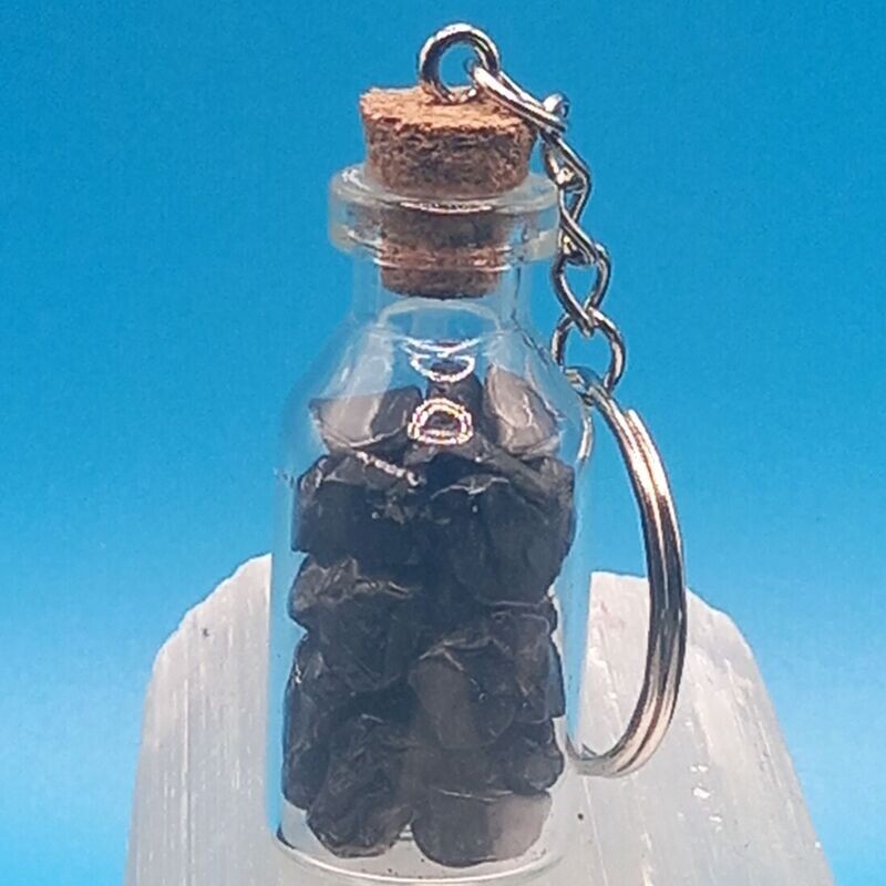 Black Tourmaline Keyring