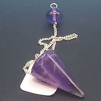 Amethyst Cone Pendulum