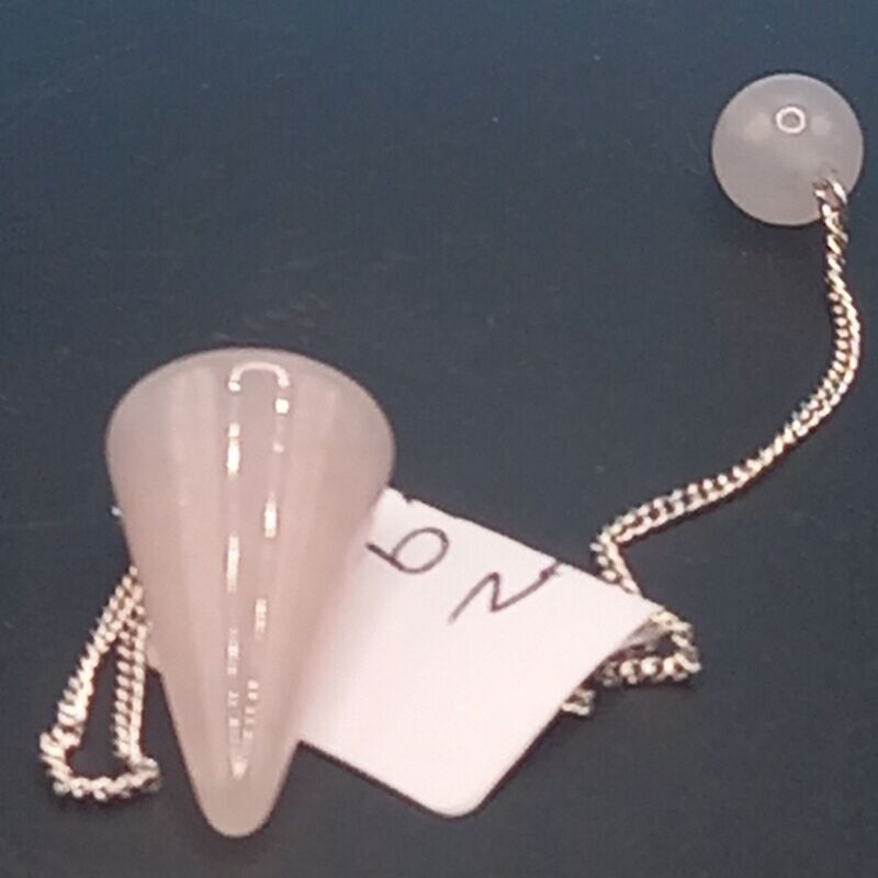 Rose Quartz Cone Pendulum