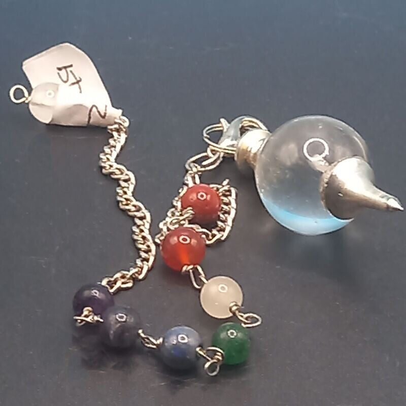 Clear Quartz Sphere Pendulum