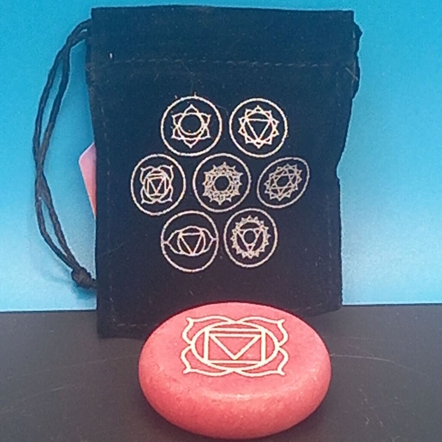 Root Chakra Meditation Stone