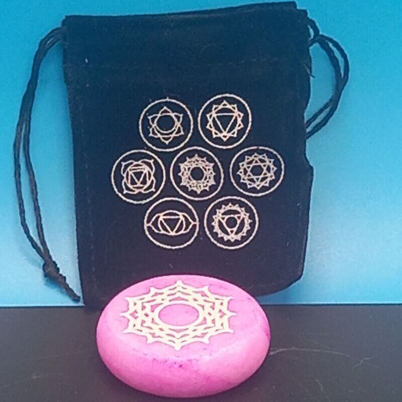 Crown Chakra Meditation Stone