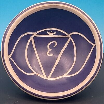 Third Eye Chakra Soapstone Bowl