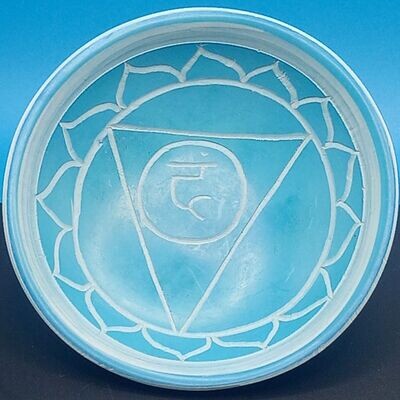 Throat Chakra Soapstone Bowl