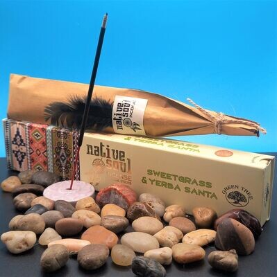 Native Soul Sweetgrass & Yerba Santa Incense Sticks