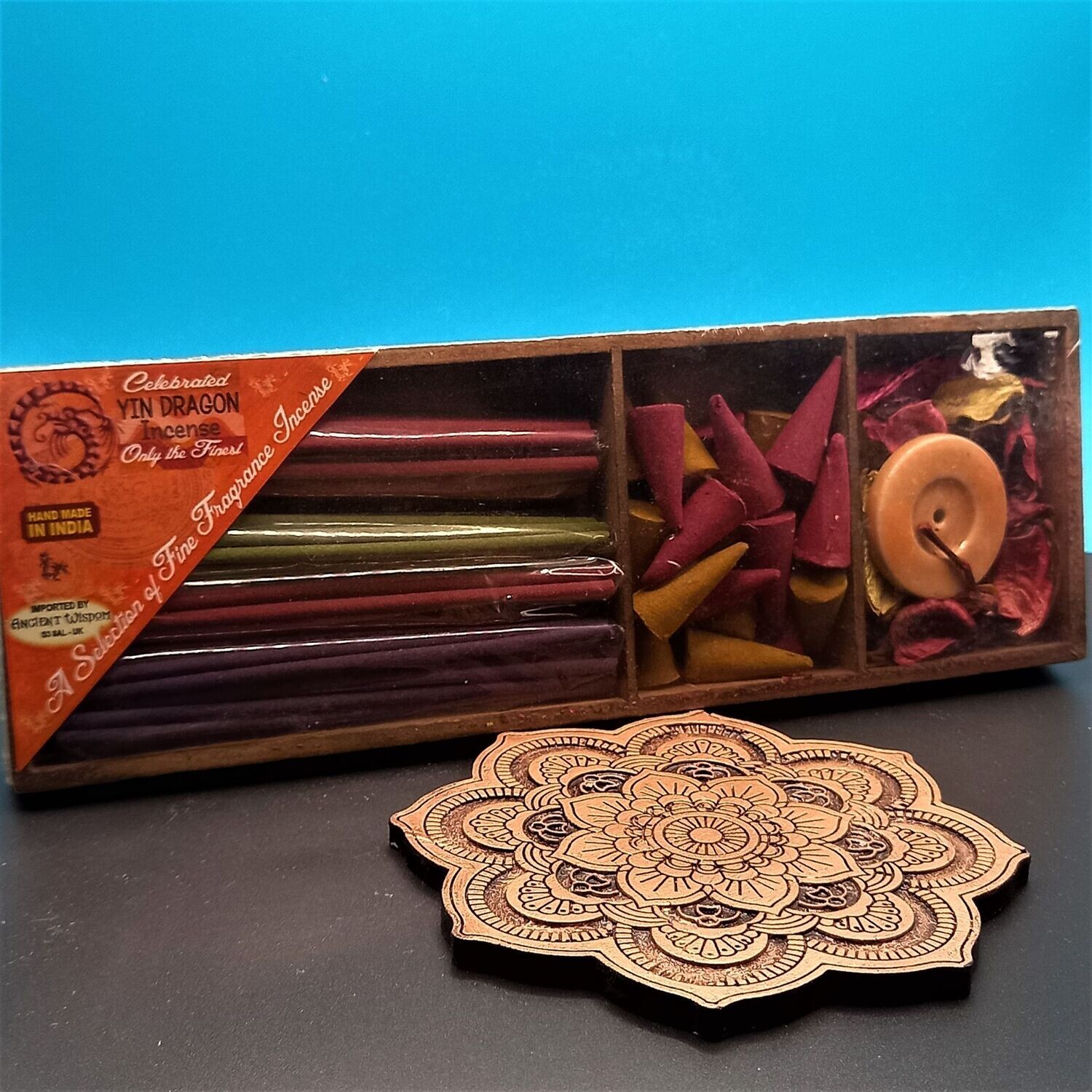 Yin Dragon Incense Set