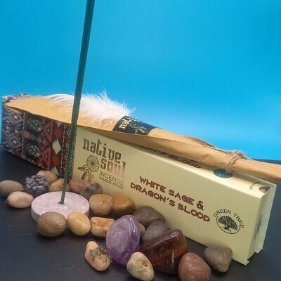 Native Soul White Sage & Dragons Blood Incense Sticks