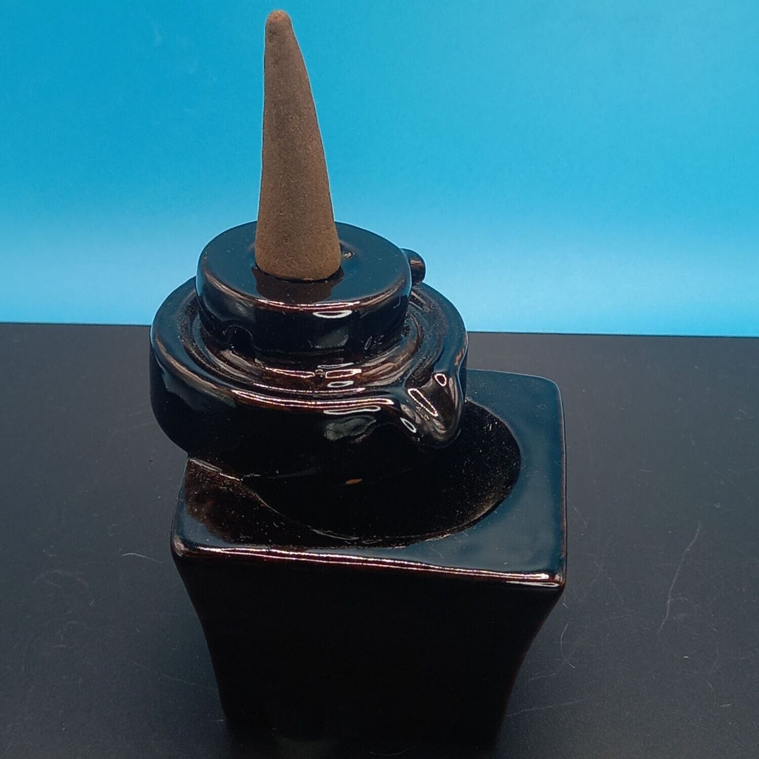 Small Round to Square Backflow Burner