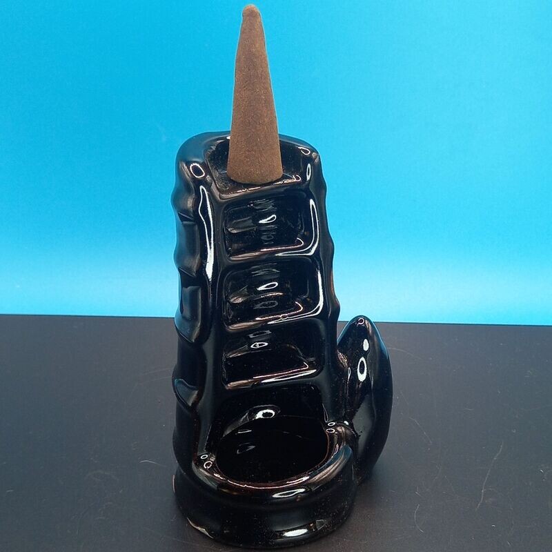 Small Split Bamboo Backflow Burner