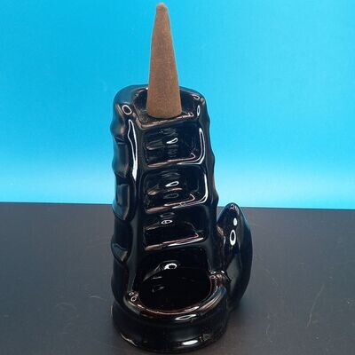 Small Split Bamboo Backflow Burner