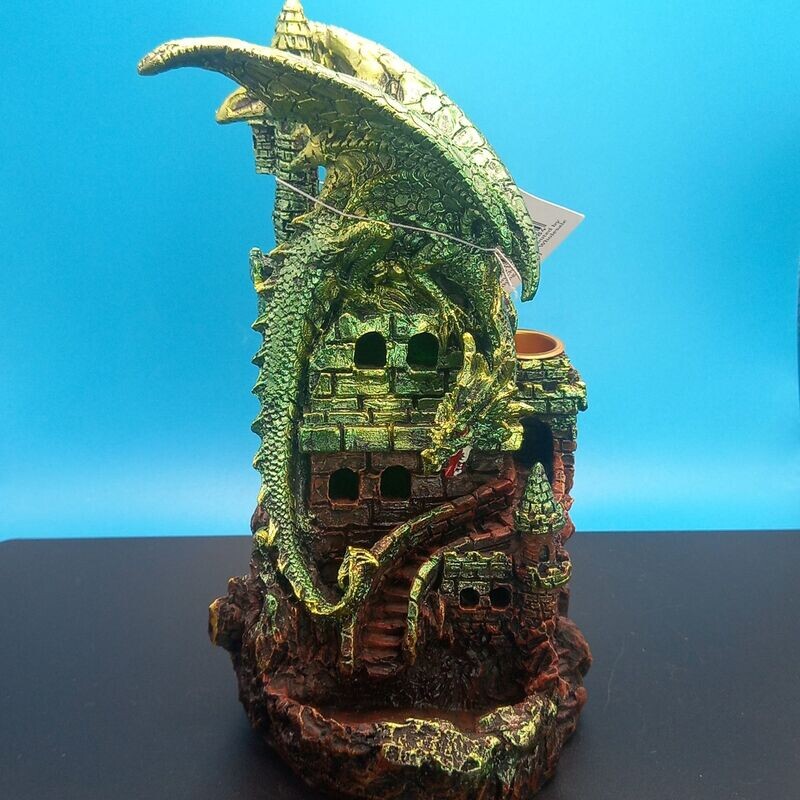 L.E.D. Dragon Castle Backflow Burner