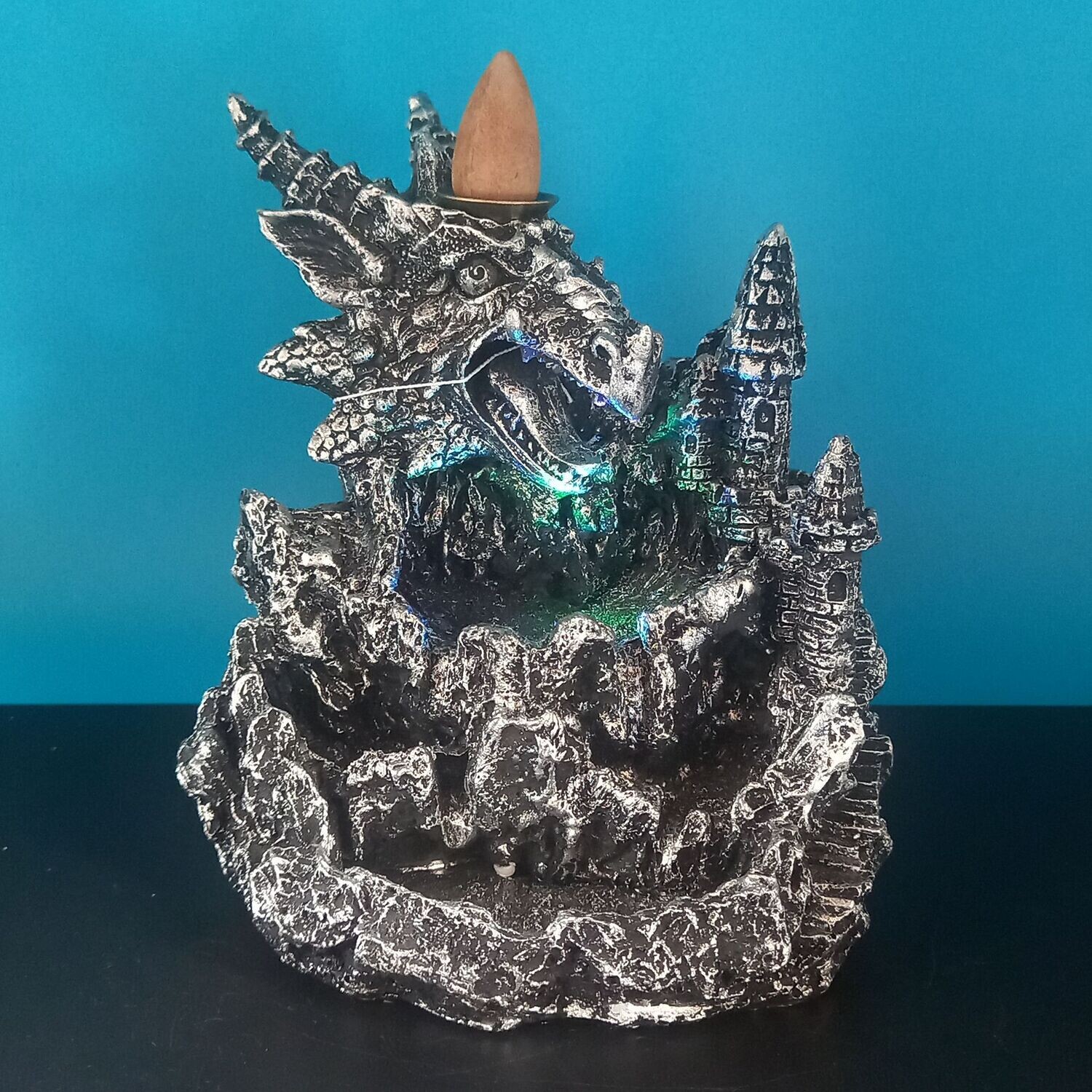 L.E.D. Silver Dragon Backflow Burner