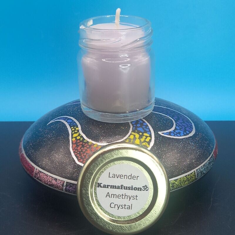 Amethyst Crystal Lavender 40g