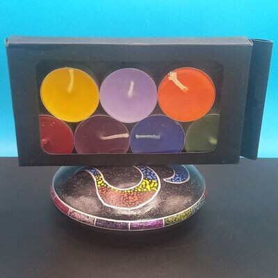 Serenity Chakra Tea Light Set