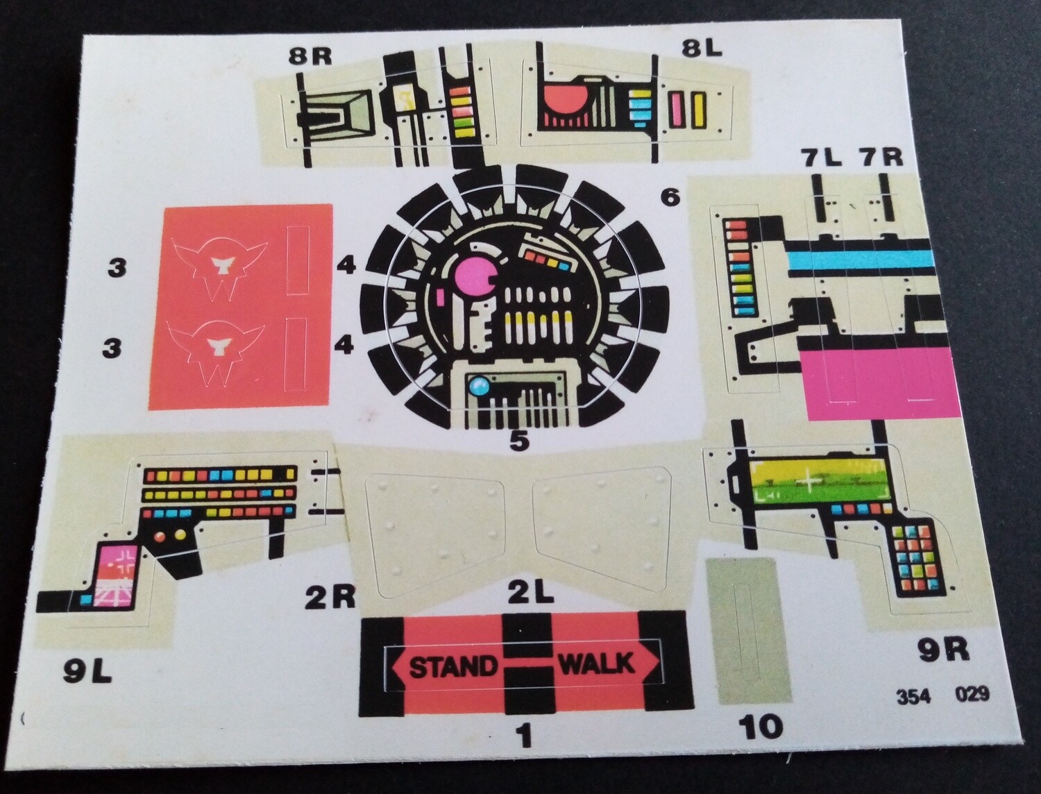 Star Wars At-St custom repro stickers At St DIE CUT