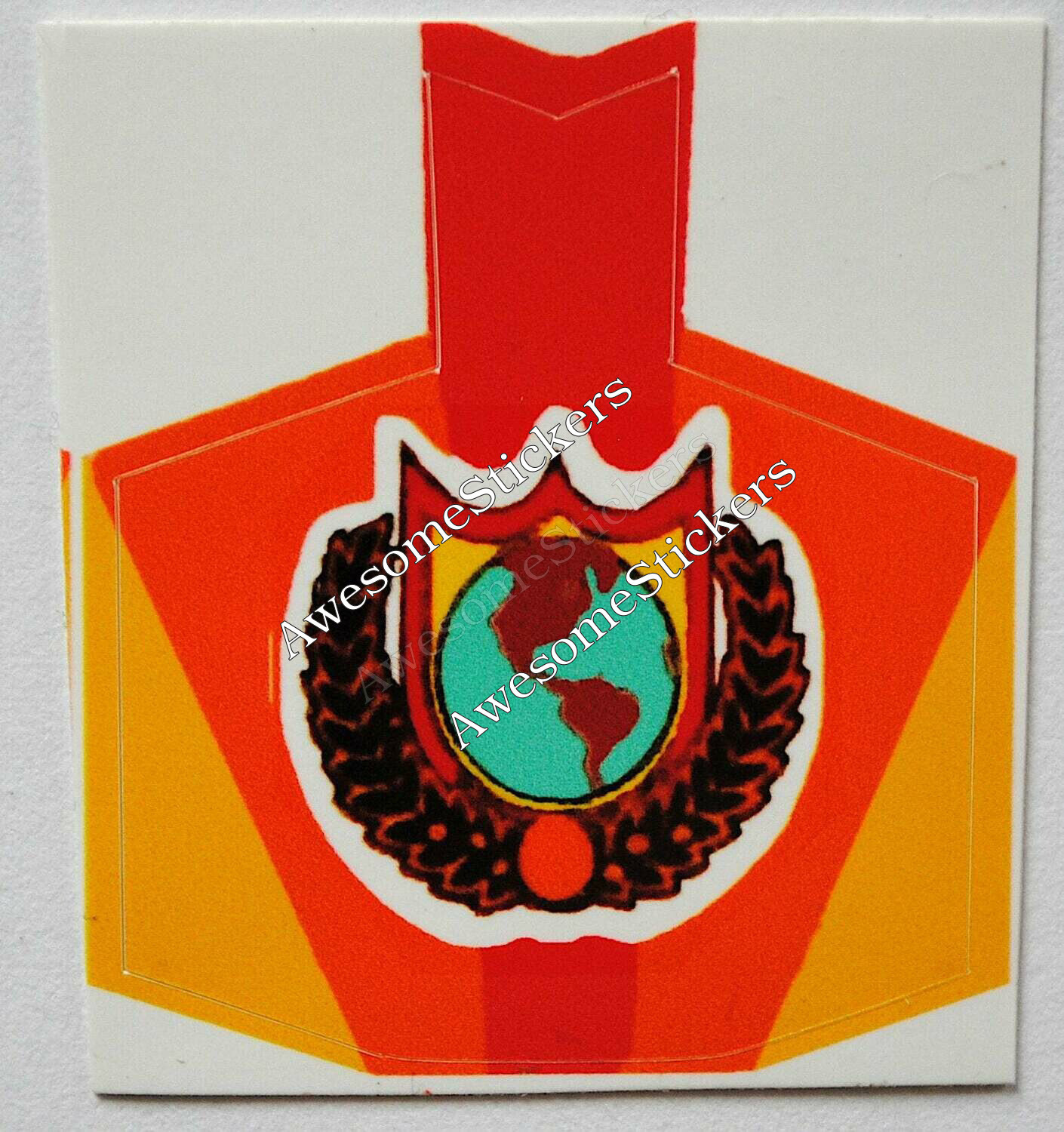 Buck Rogers Starfighter custom sticker label decal DIE CUT