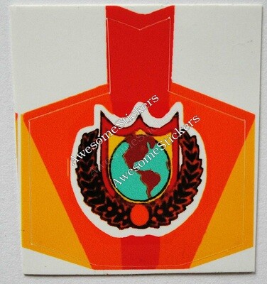 Buck Rogers Starfighter custom sticker label decal DIE CUT